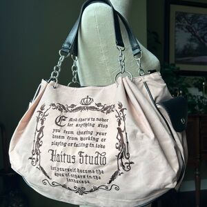 Pink Vintage Style Shoulder Bag